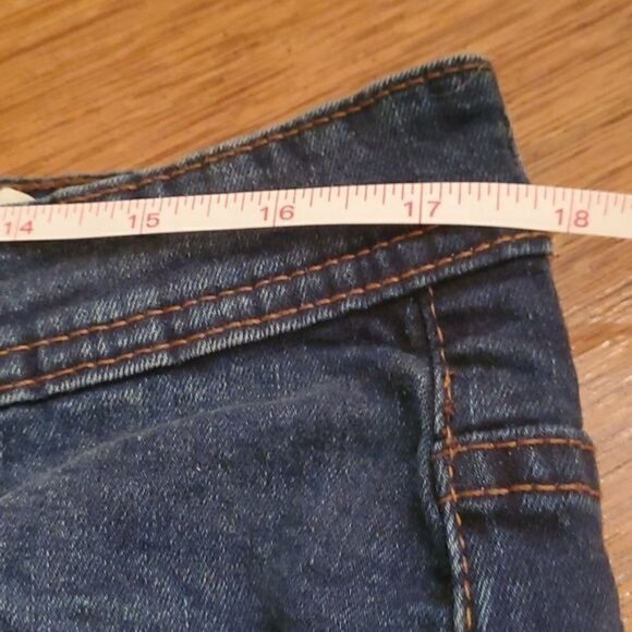 Akademiks Jeanius Distressed Sz. 36x32 Blue Jeans - Picture 11 of 13